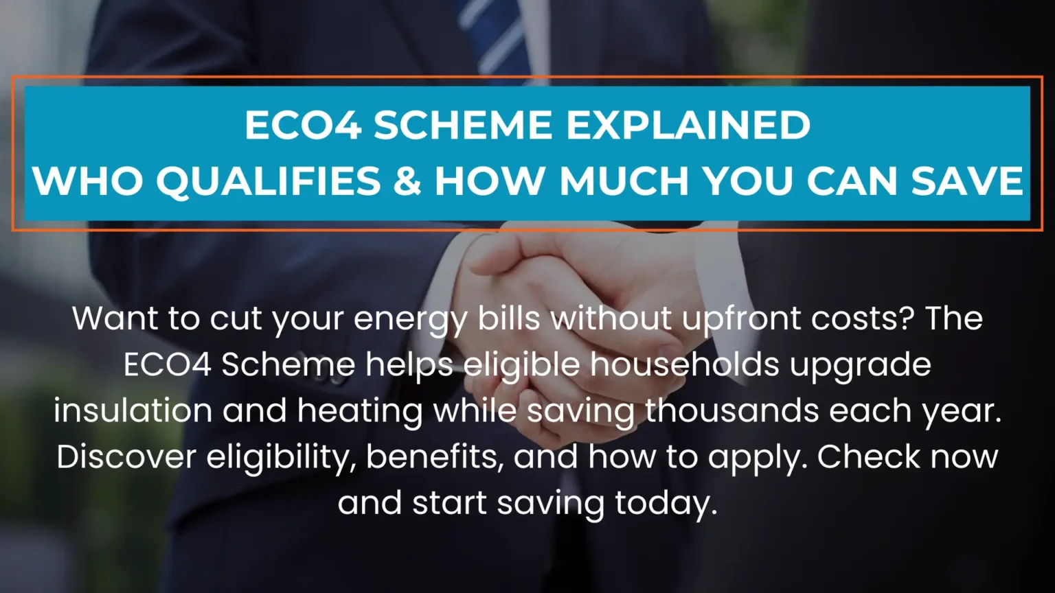 ECO4 Scheme Home Energy Upgrades