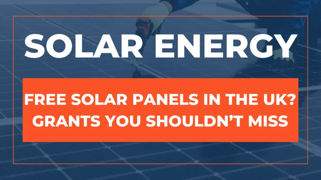 Solar panel grants UK households