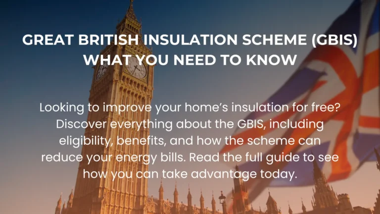 GBIS Scheme home insulation upgrades