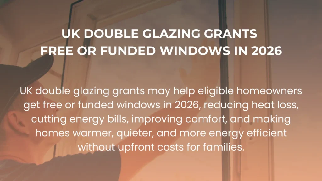 Double glazing grants helping UK households upgrade windows for better energy efficiency